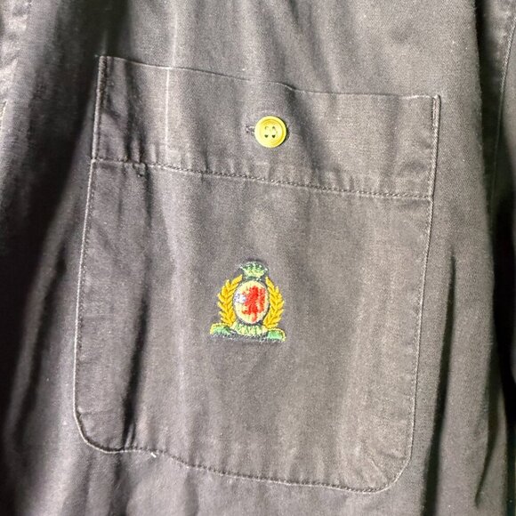 BB Classics Pure Cotton Navy Long Sleeve Button front Shirt Size XXL - Picture 3 of 6